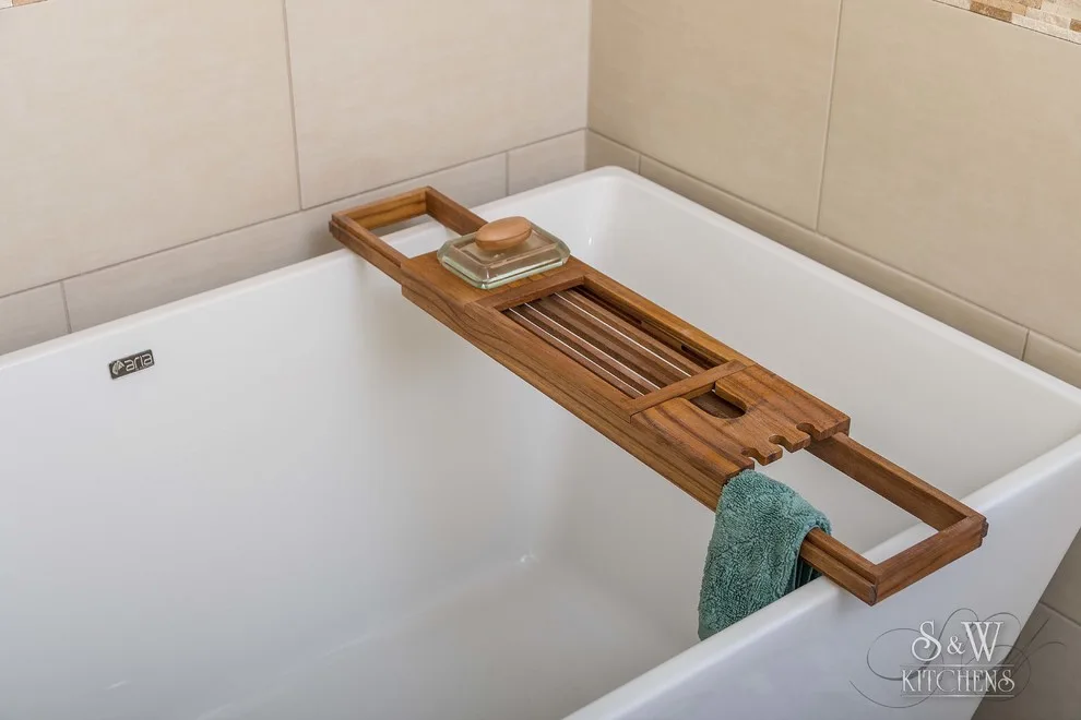 Serene Spa-like Master Bathroom by Sarah Kraus Bartelson - S&W Kitchens - Photo 8