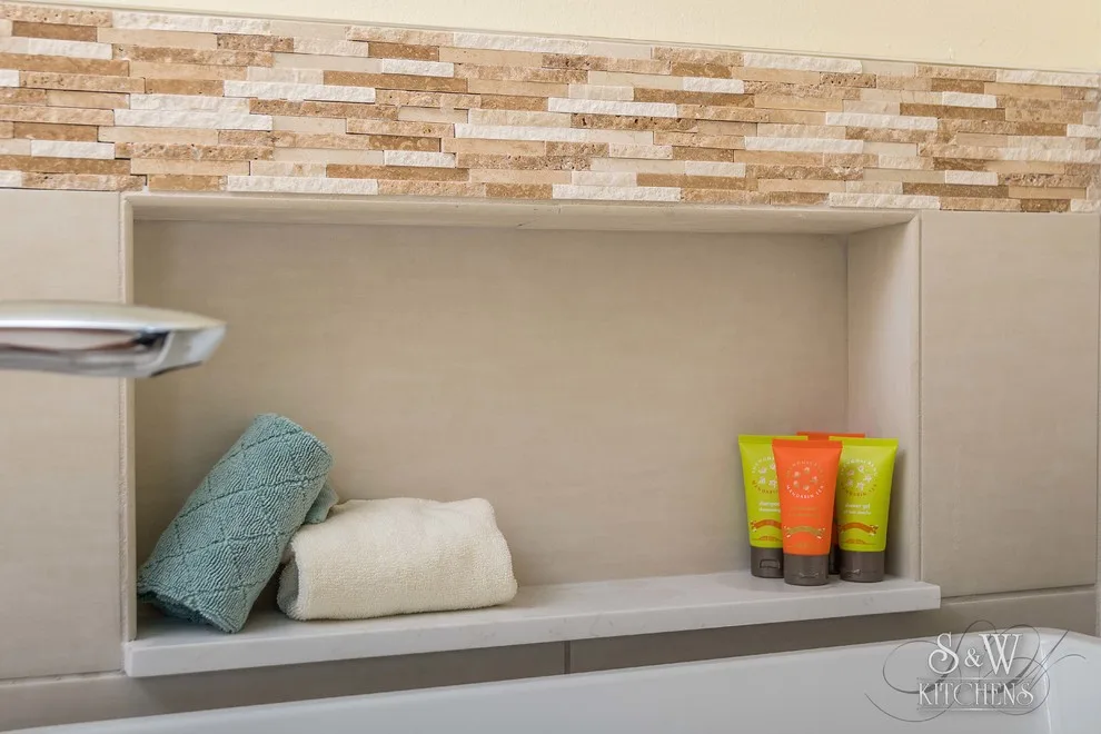 Serene Spa-like Master Bathroom by Sarah Kraus Bartelson - S&W Kitchens - Photo 3