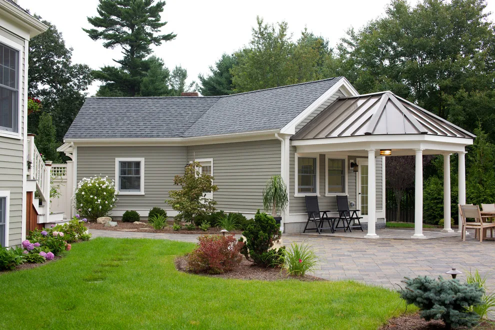 Needham Pool House and Garage by New England Design & Construction - Photo 3