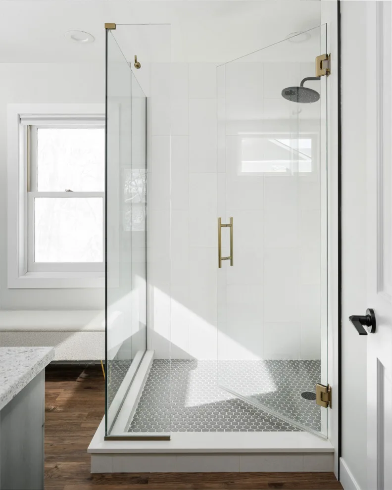 Balanced and Luminous Bathroom by Wise Design & Remodel LLC - Photo 3