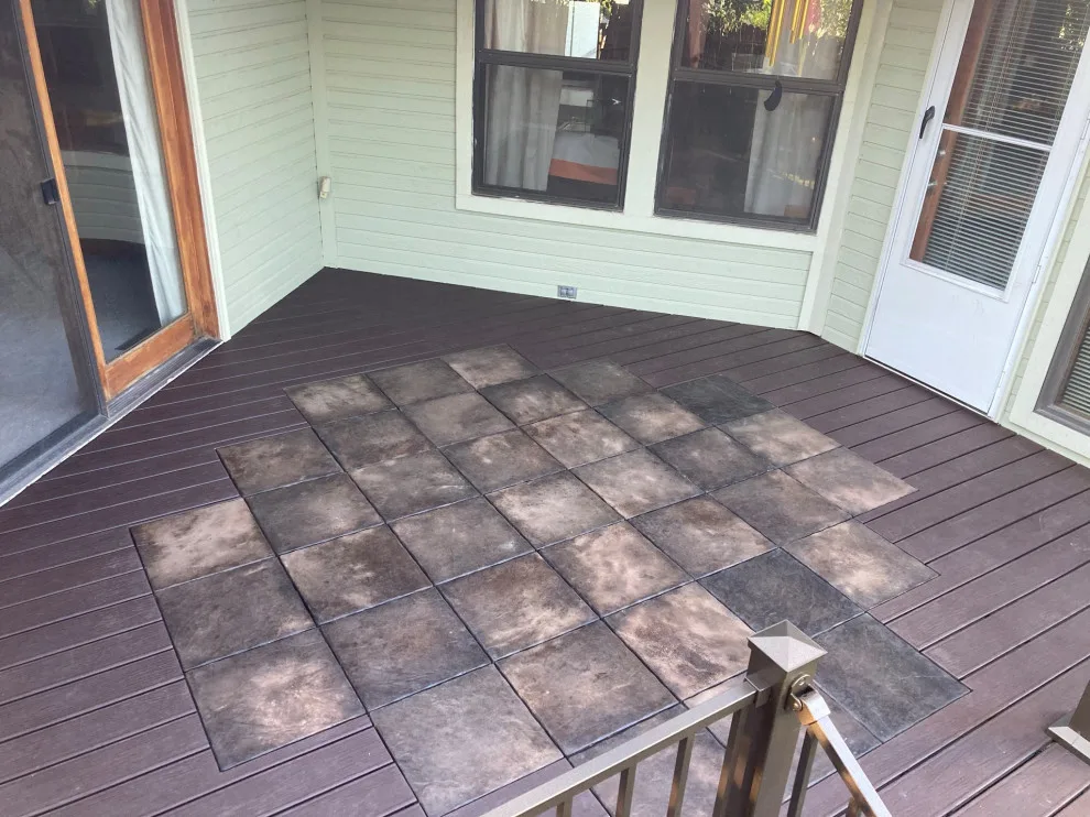 North Boise Tailored Deck and Pergola Featuring Firepit Inlay by 208 Design+Build Custom Homes And Renovations - Photo 9