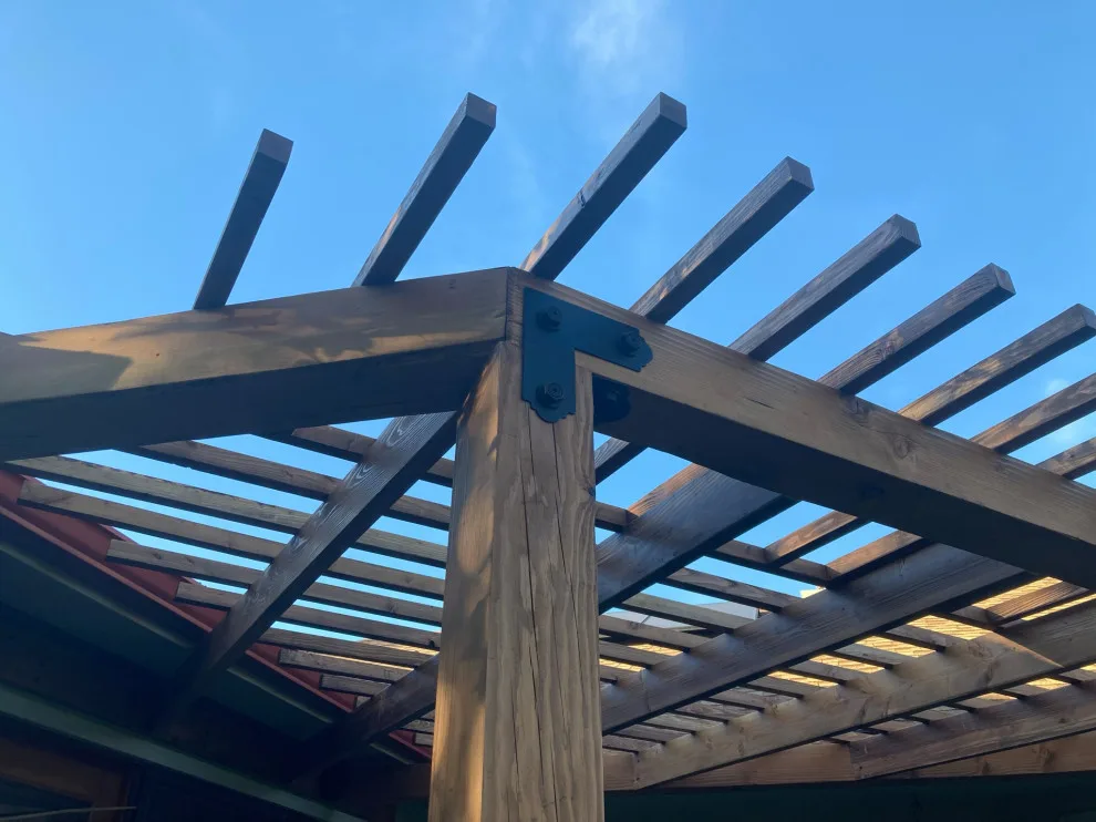 North Boise Tailored Deck and Pergola Featuring Firepit Inlay by 208 Design+Build Custom Homes And Renovations - Photo 5
