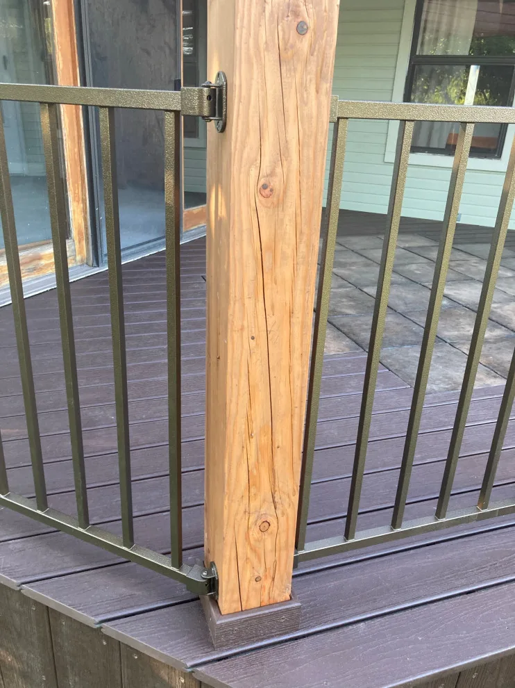 North Boise Tailored Deck and Pergola Featuring Firepit Inlay by 208 Design+Build Custom Homes And Renovations - Photo 3