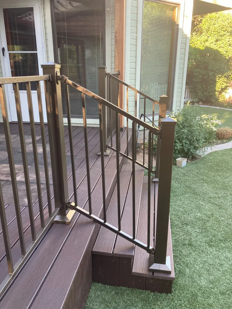 North Boise Tailored Deck and Pergola Featuring Firepit Inlay by 208 Design+Build Custom Homes And Renovations - Photo 13