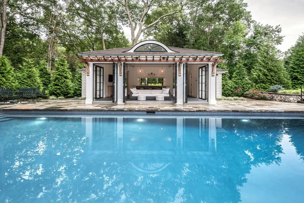 Stamford North Pool House by TR Design-Build Firm - Photo 15