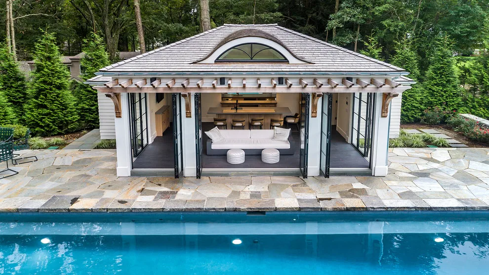 Stamford North Pool House by TR Design-Build Firm - Photo 16