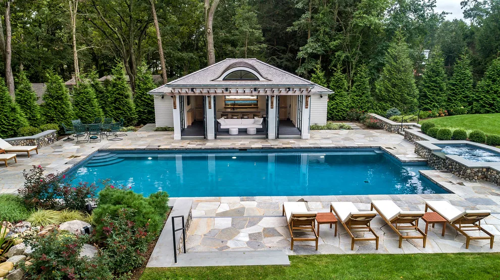 Stamford North Pool House by TR Design-Build Firm - Photo 12