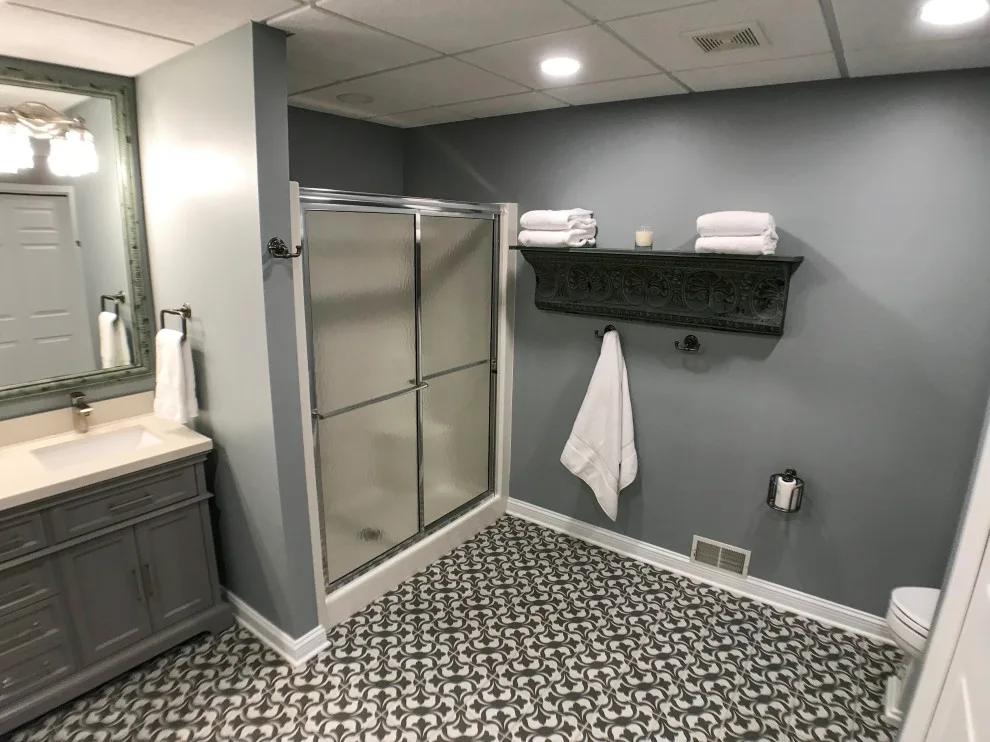 Okemos Basement Restroom by Odd Fellows Contracting - Photo 5