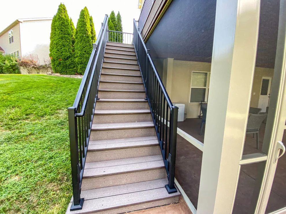 Screened Room Under an Open Deck by Heartlands Building Company - Photo 4