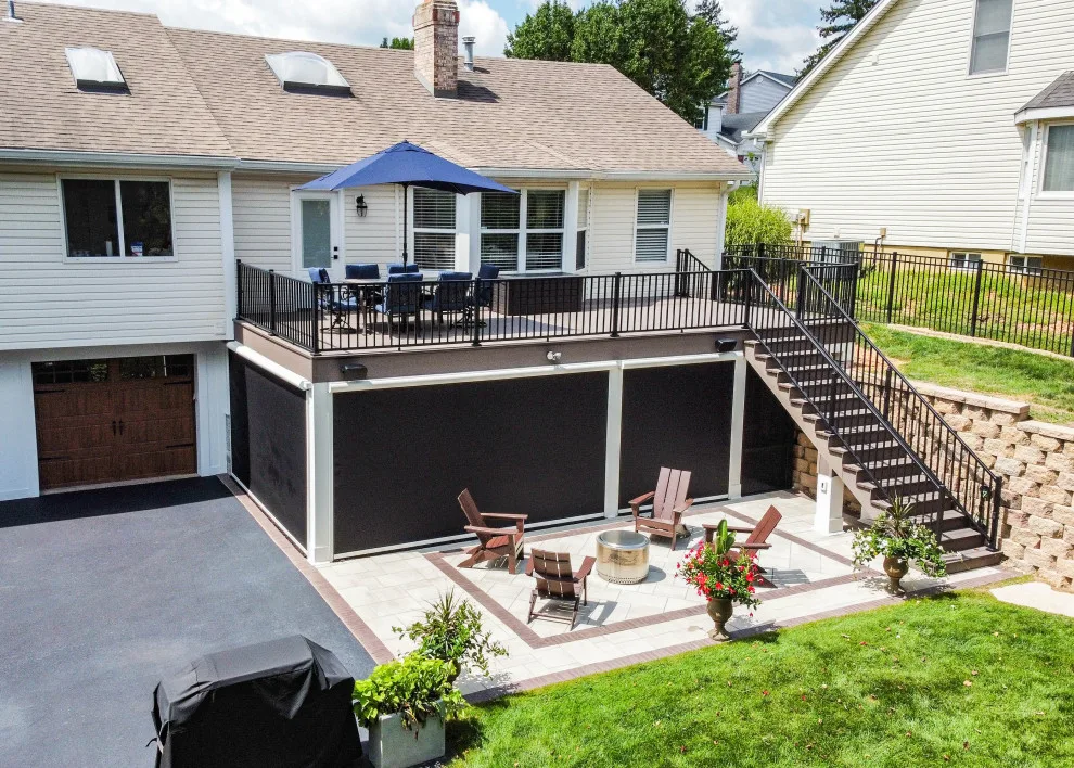 Completed Underdeck Area for Open Deck by Heartlands Building Company - Photo 17