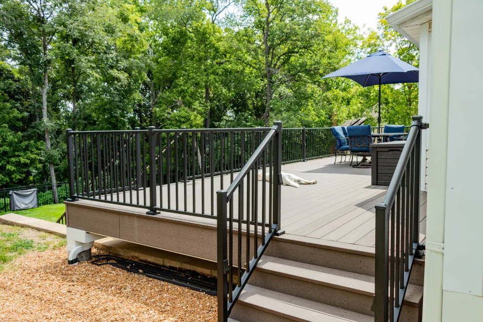 Completed Underdeck Area for Open Deck by Heartlands Building Company - Photo 25