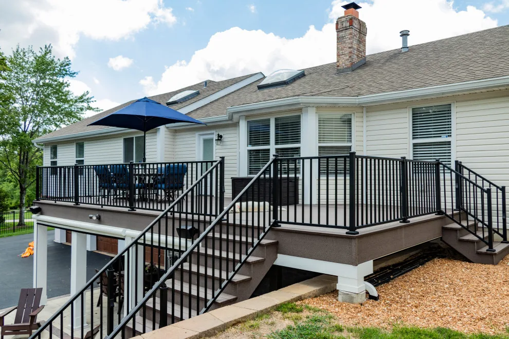 Completed Underdeck Area for Open Deck by Heartlands Building Company - Photo 13