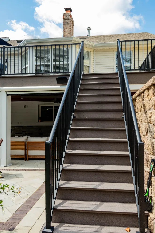 Completed Underdeck Area for Open Deck by Heartlands Building Company - Photo 21
