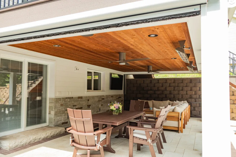Completed Underdeck Area for Open Deck by Heartlands Building Company - Photo 7