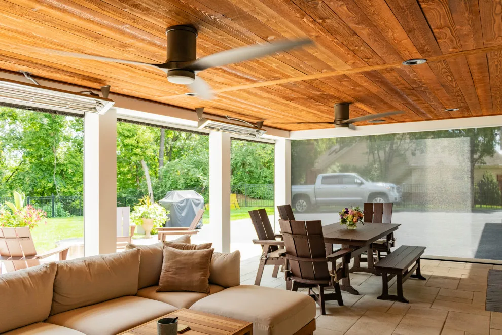 Completed Underdeck Area for Open Deck by Heartlands Building Company - Photo 18