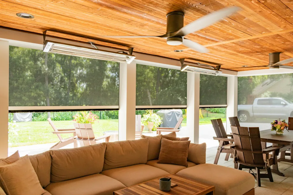 Completed Underdeck Area for Open Deck by Heartlands Building Company - Photo 9