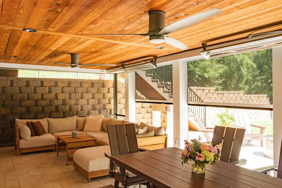 Completed Underdeck Area for Open Deck by Heartlands Building Company - Photo 8