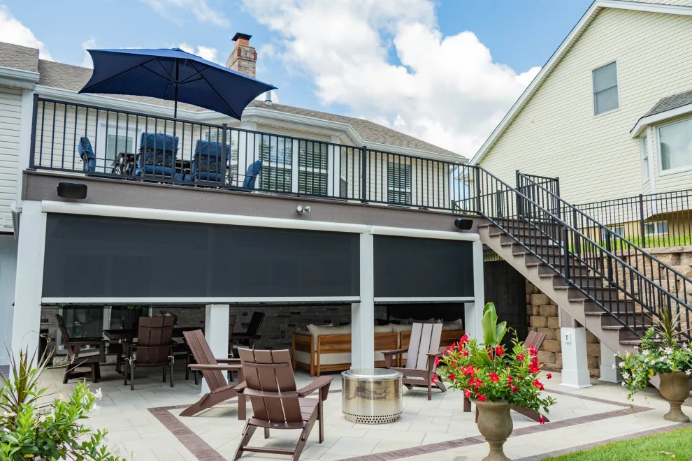 Completed Underdeck Area for Open Deck by Heartlands Building Company - Photo 4