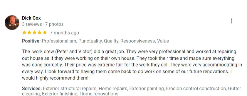 Customer Feedback by American Homes Remodel And New Construction - Photo 22