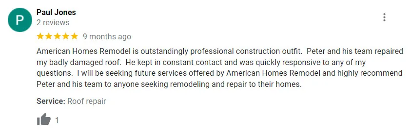 Customer Feedback by American Homes Remodel And New Construction - Photo 9