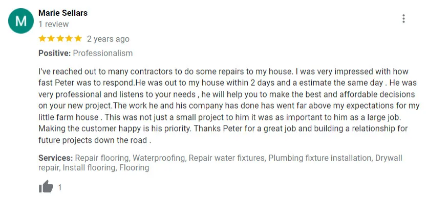 Customer Feedback by American Homes Remodel And New Construction - Photo 7