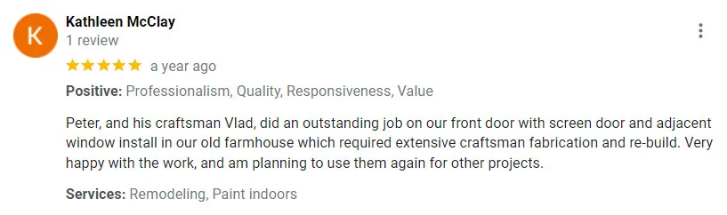 Customer Feedback by American Homes Remodel And New Construction - Photo 13