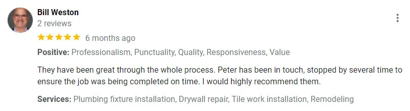 Customer Feedback by American Homes Remodel And New Construction - Photo 18