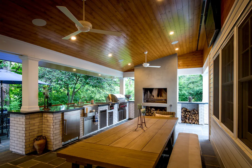 Alfresco cooking area by Maile, Tekulve & Gray - Photo 4