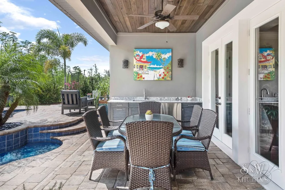 Alfresco Culinary Retreat by Sarah Kraus Bartelson - S&W Kitchens - Photo 4