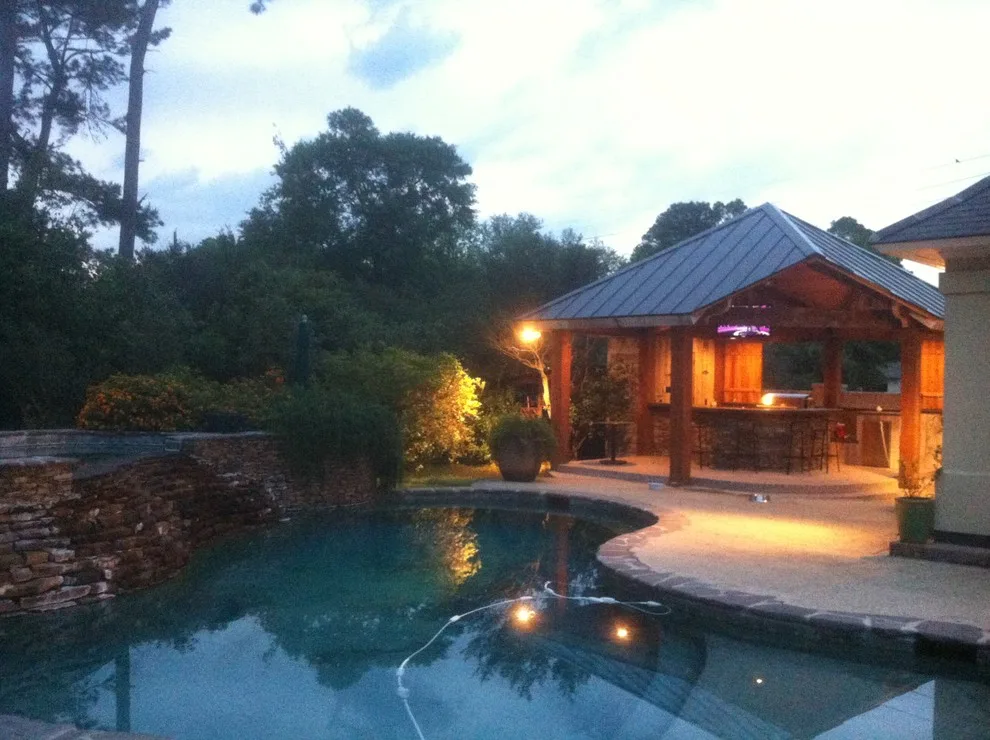 Outdoor Kitchen by the Pool by D. Jenks Designs - Photo 13