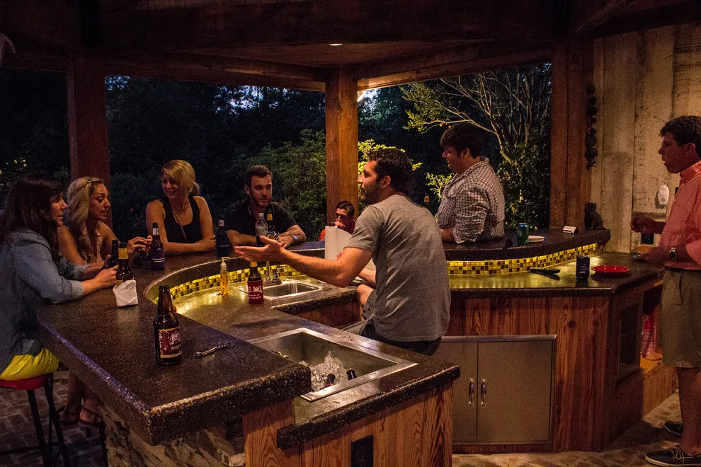Outdoor Kitchen by the Pool by D. Jenks Designs - Photo 9