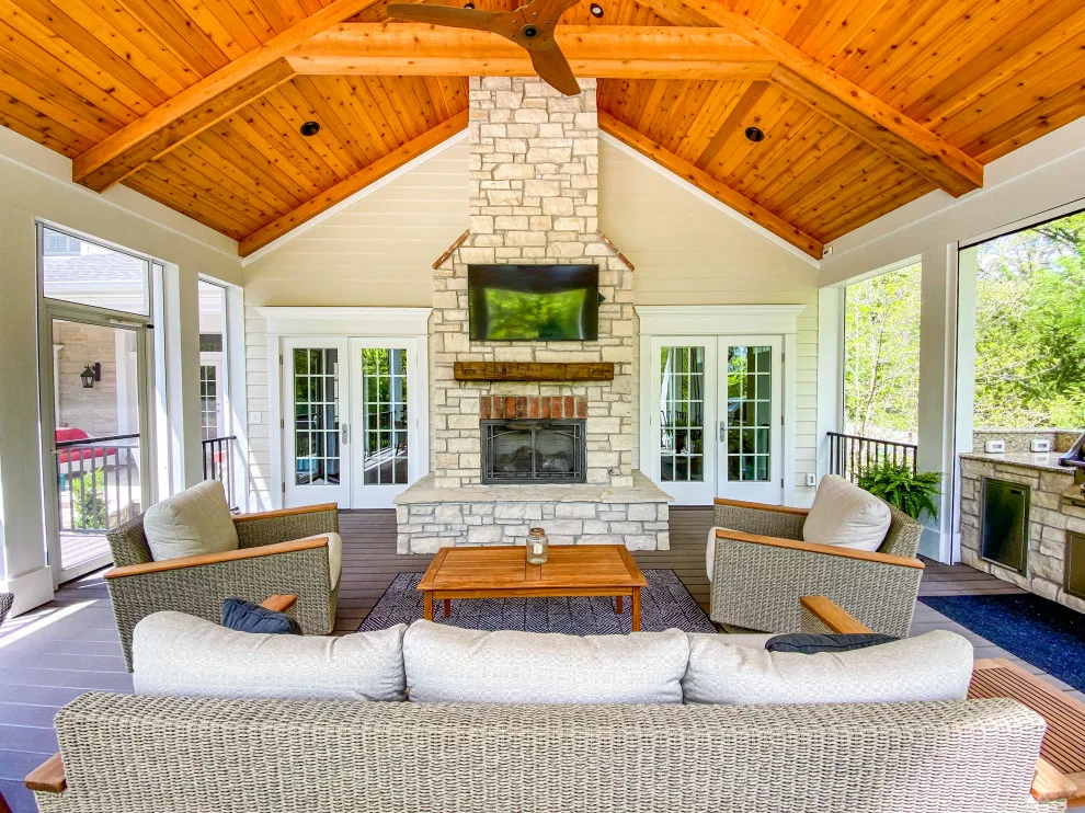 Exterior Living Space and Interior Updates by Heartlands Building Company - Photo 25