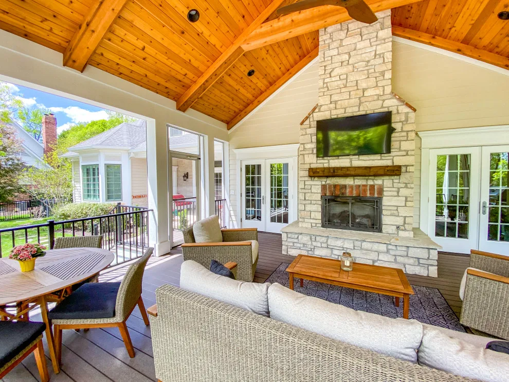 Exterior Living Space and Interior Updates by Heartlands Building Company - Photo 9
