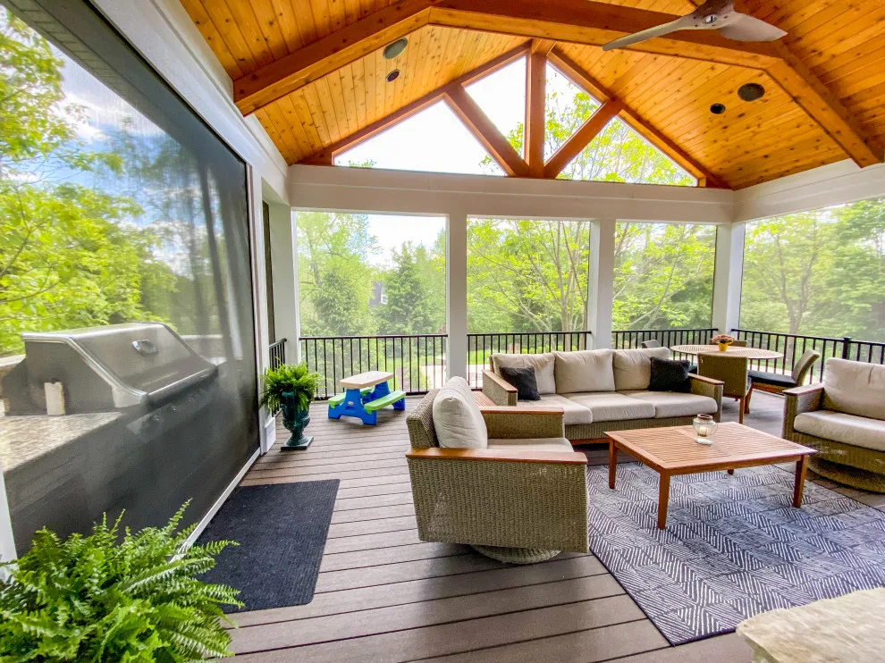 Exterior Living Space and Interior Updates by Heartlands Building Company - Photo 3