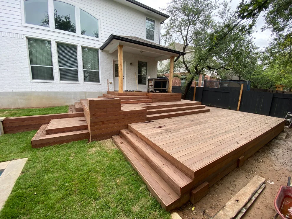 Cedar Park Deck Extension by TRS Build - Photo 2