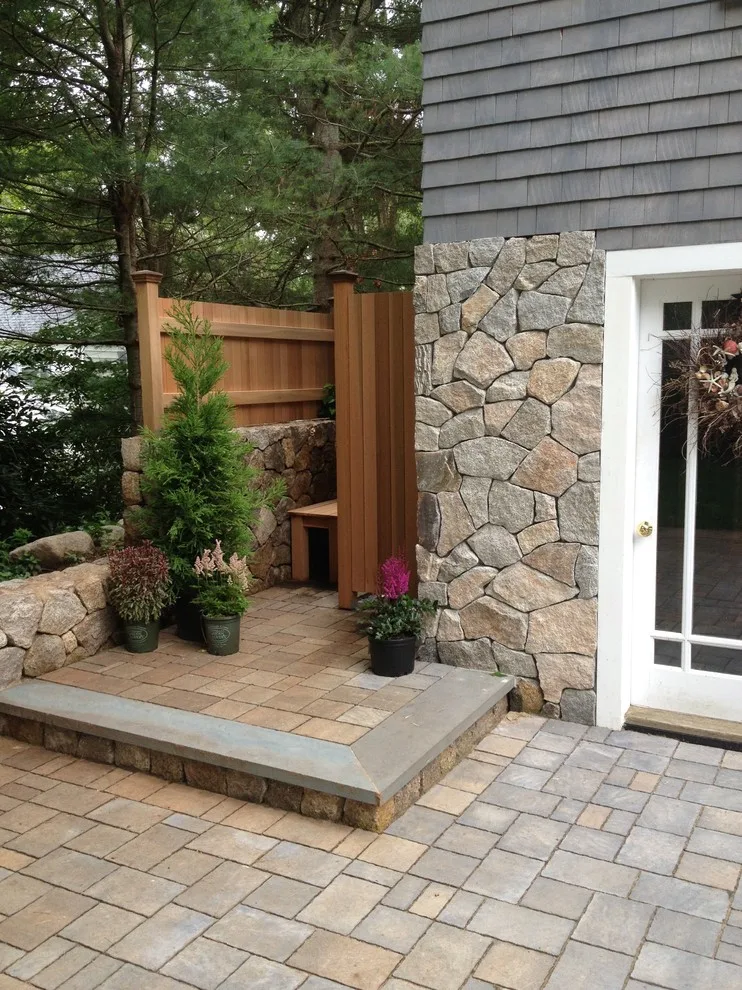 Exterior Stone Shower by WLWA Jurczyk Holdings LLC - Photo 2