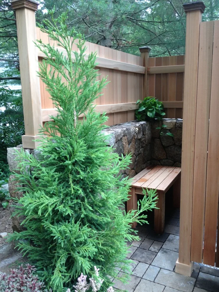 Exterior Stone Shower by WLWA Jurczyk Holdings LLC - Photo 5