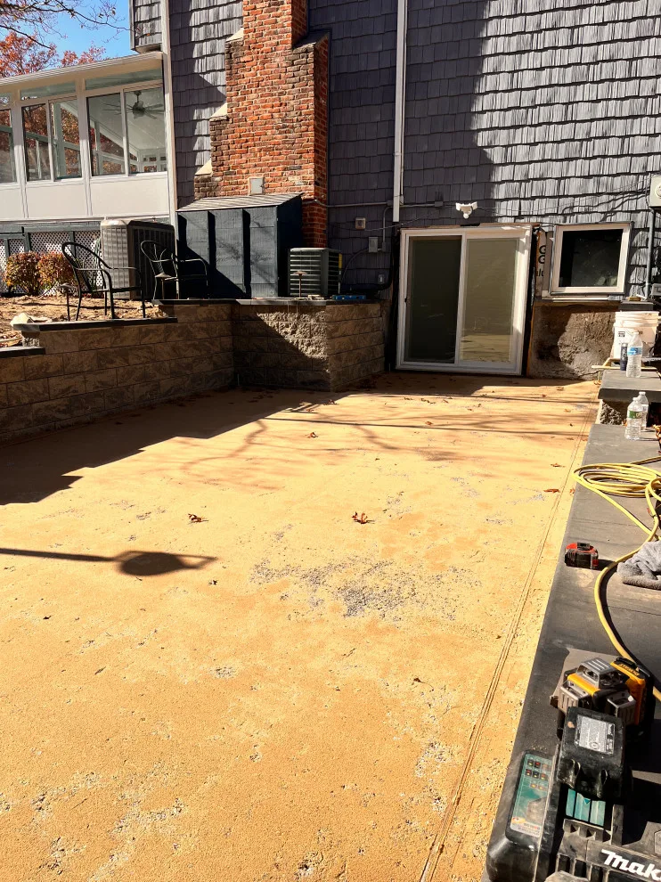 Sunken Patio Featuring Porcelain Pavers by Done Right Remodeling, Inc. - Photo 3