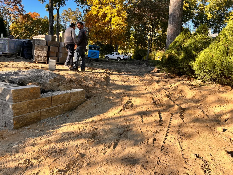 Sunken Patio Featuring Porcelain Pavers by Done Right Remodeling, Inc. - Photo 8