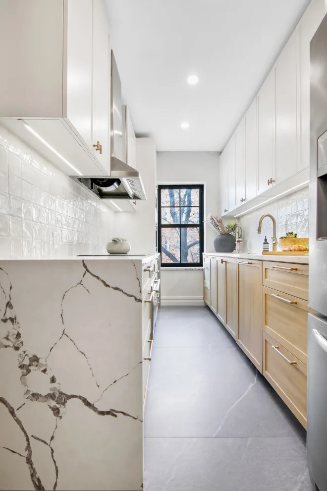Brooklyn Kitchen and Bathroom Renovation in Park Slope by Essential NY - Photo 2