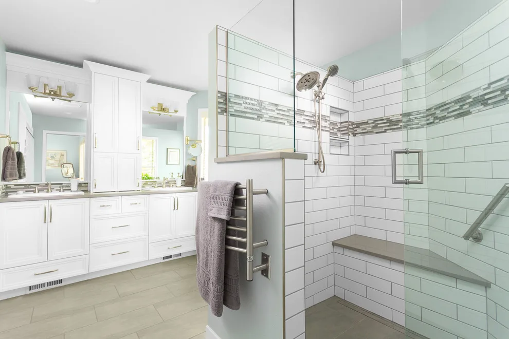 Master Bathroom Renovation at Parkway Court by Renaissance Remodeling - Photo 2