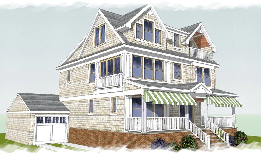 Coastal Cottage on Pennsylvania Avenue by Degnan Design Build + Degnan Design Group - Photo 5