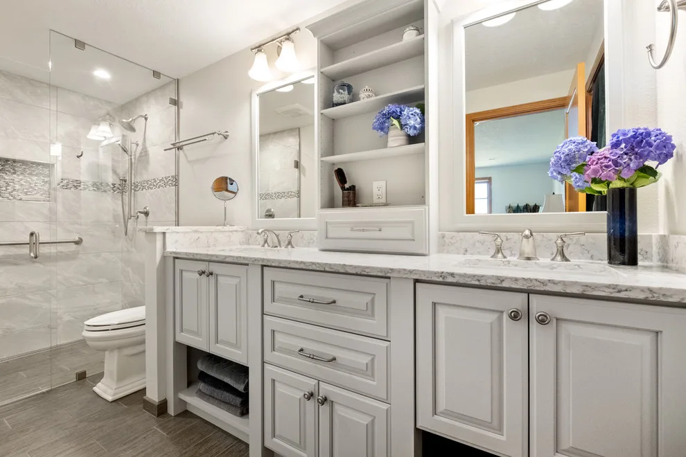 Refined and Elegant | Bathroom by Henderer Design + Build + Remodel - Photo 4