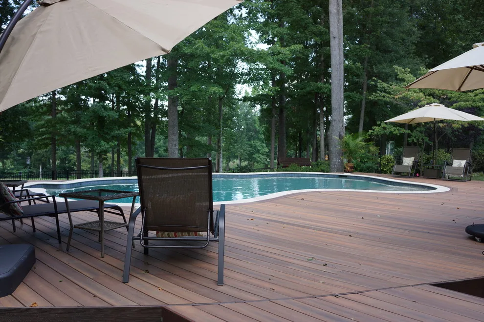 Deck and Outdoor Restroom by Distinctive Design + Build + Remodel - Photo 5