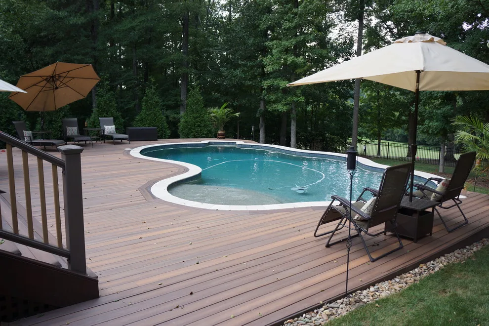 Deck and Outdoor Restroom by Distinctive Design + Build + Remodel - Photo 6
