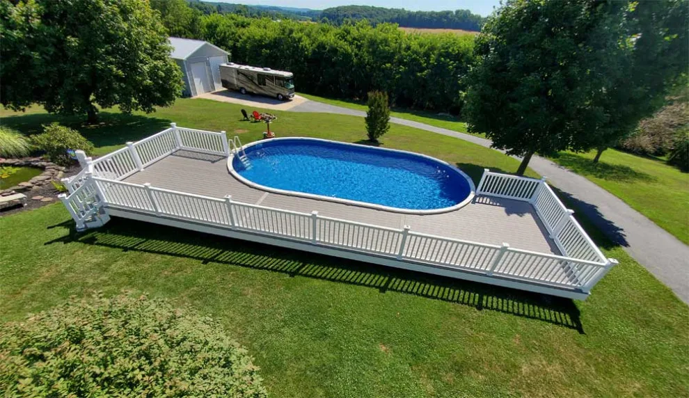 Deck Construction for Pool Area by Maddrix Contracting LLC - Photo 4