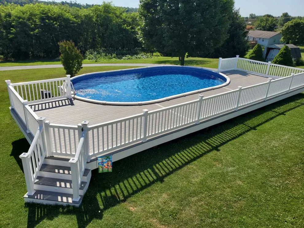 Deck Construction for Pool Area by Maddrix Contracting LLC - Photo 3