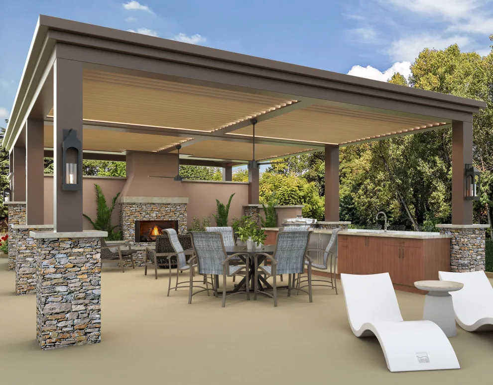 Curecanti Pool, Spa, Outdoor Cooking Area and Fire Pit by Liberty Design + Build - Photo 16