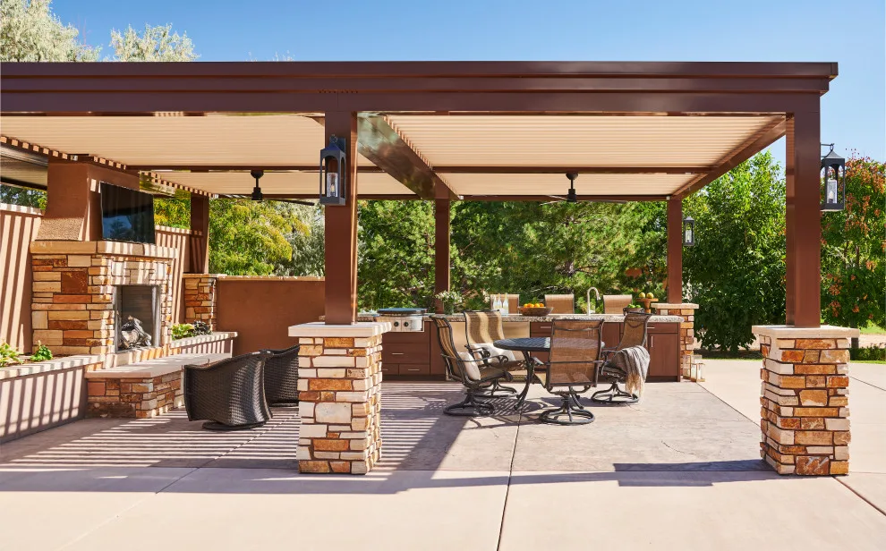 Curecanti Pool, Spa, Outdoor Cooking Area and Fire Pit by Liberty Design + Build - Photo 2