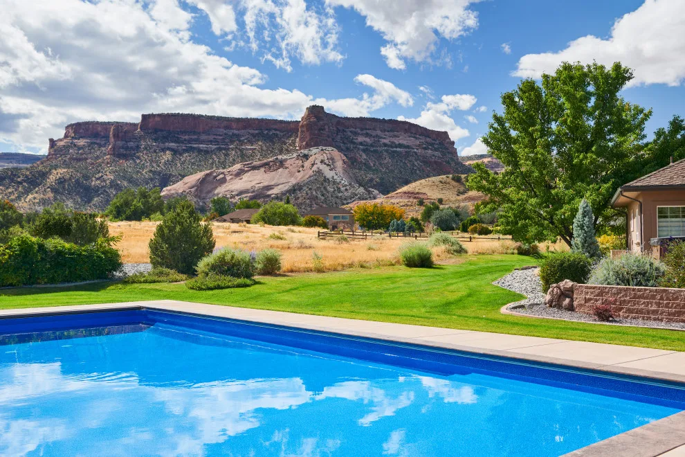 Curecanti Pool, Spa, Outdoor Cooking Area and Fire Pit by Liberty Design + Build - Photo 15